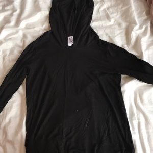 Black hoodie